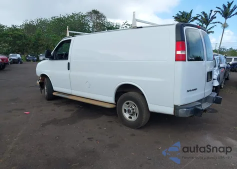 2017 GMC Savana 2500 Work Van z USA, uszkodzony, nr VIN 1GTW7AFFXH1906959